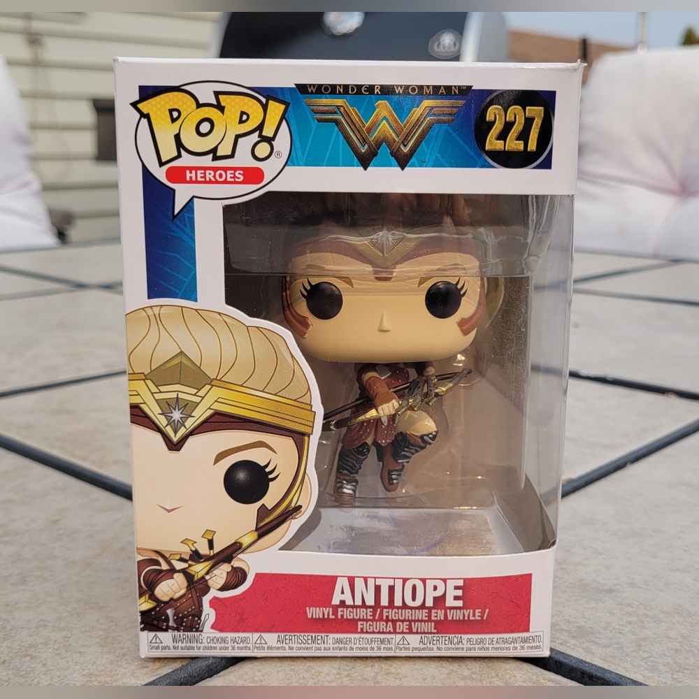 💝Funko Pop! Heroes #227 Antiope Vinyl Figure From Wonder Woman Movie NRFB